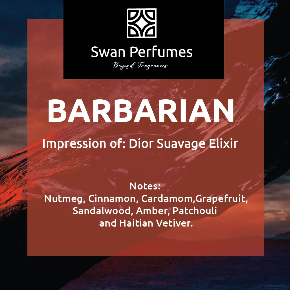 Barbarian – Impression of Dior Sauvage Elixir